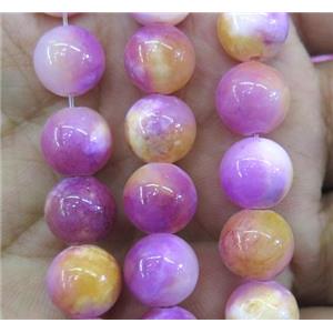 jade bead, round, stabile, approx 4mm dia, 98pcs per st [JDRD416-4MM]