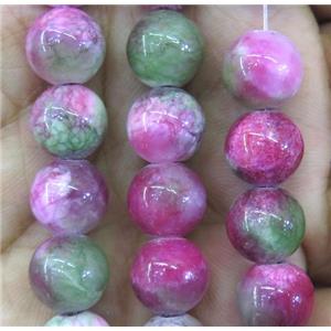 jade bead, round, stabile, approx 4mm dia, 98pcs per st [JDRD418-4MM]