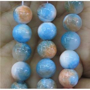 jade bead, round, stabile, approx 12mm dia, 32pcs per st [JDRD419-12MM]