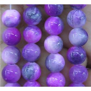 jade bead, round, stabile, approx 12mm dia, 32pcs per st [JDRD424-12MM]