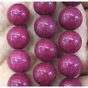 jade bead, round, stabile, approx 12mm dia, 32pcs per st [JDRD427-12MM]