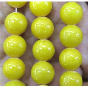 jade bead, round, stabile, approx 12mm dia, 32pcs per st [JDRD433-12MM]