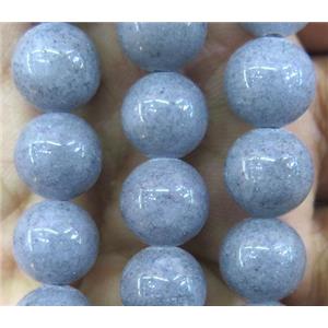 jade bead, round, stabile, approx 12mm dia, 32pcs per st [JDRD447-12MM]