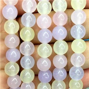 round Malaysia Jade beads, mix color, approx 12mm dia [JDRD541-12MM]