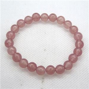 Stretch Jade bracelet, dye, approx 16mm dia, 13pcs per st [JT10014-16MM]