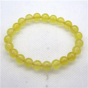 Stretch Jade bracelet, dye, approx 16mm dia, 13pcs per st [JT10028-16MM]