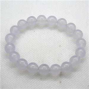 Stretch Jade bracelet, dye, approx 16mm dia, 13pcs per st [JT10030-16MM]