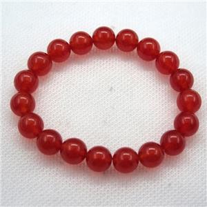 Stretch Jade bracelet, dye, approx 6mm, 28pcs per st [JT10036-6MM]