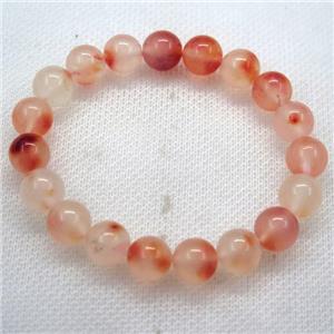 Stretch Jade bracelet, dye, approx 6mm, 28pcs per st [JT10037-6MM]