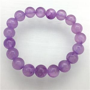 Stretch Jade bracelet, dye, approx 16mm dia, 13pcs per st [JT10045-16MM]