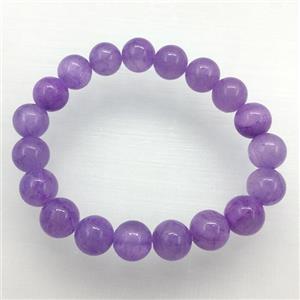 Stretch Jade bracelet, dye, approx 16mm dia, 13pcs per st [JT10046-16MM]