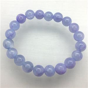 Stretch Jade bracelet, dye, approx 6mm, 28pcs per st [JT10047-6MM]