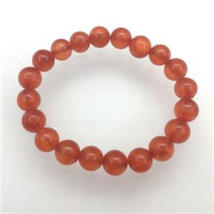 Stretch Jade bracelet, dye, approx 6mm, 28pcs per st [JT10051-6MM]