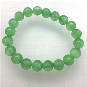 Stretch Jade bracelet, dye, approx 16mm dia, 13pcs per st [JT10061-16MM]