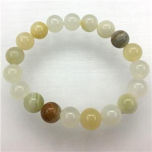 Stretch Jade bracelet, dye, approx 6mm, 28pcs per st [JT10085-6MM]