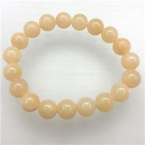 Stretch Jade bracelet, dye, approx 6mm, 28pcs per st [JT10087-6MM]