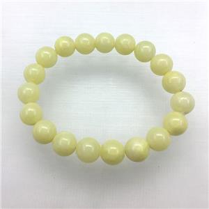 Stretch Jade bracelet, dye, approx 6mm, 28pcs per st [JT10088-6MM]