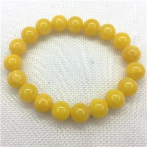 Stretch Jade bracelet, dye, approx 6mm, 28pcs per st [JT10097-6MM]