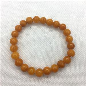Stretch Jade bracelet, dye, approx 6mm, 28pcs per st [JT10104-6MM]