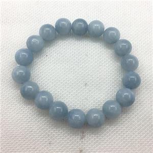 Stretch Jade bracelet, dye, approx 16mm dia, 13pcs per st [JT10118-16MM]