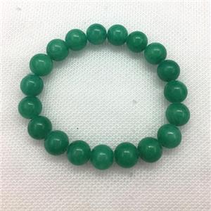 Stretch Jade bracelet, dye, approx 16mm dia, 13pcs per st [JT10128-16MM]