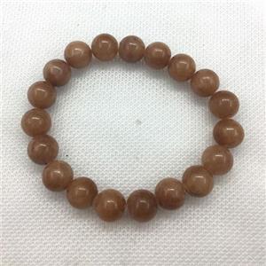 Stretch Jade bracelet, dye, approx 16mm dia, 13pcs per st [JT10130-16MM]