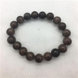 Stretch Jade bracelet, round, dye, approx 16mm dia, 13pcs per st [JT10139-16MM]