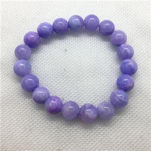Stretch Jade bracelet, round, dye, approx 16mm dia, 13pcs per st [JT10179-16MM]