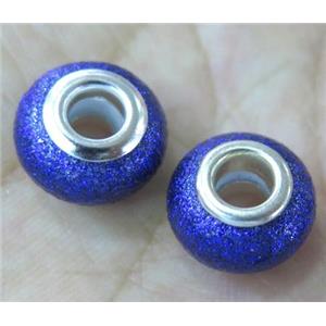 pearlized shell beads, matte rondelle, approx 14mm dia [SHEBB11]