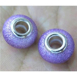 pearlized shell beads, matte rondelle, approx 14mm dia [SHEBB12]