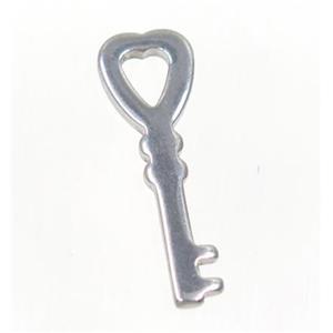 stainless steel key pendant, approx 10-30mm [SSB0068]