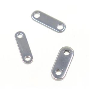 stainless steel connector, approx 5x12mm [SSB0080-5X12MM]