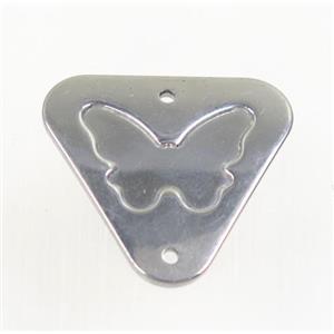 stainless steel triangle connector, approx 23mm [SSB0103]