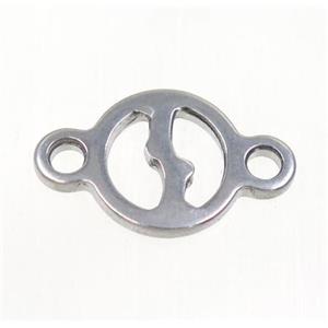stainless steel connector, approx 12mm dia [SSB0114]