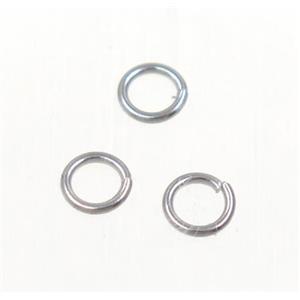 stainless steel jump ring, approx 4.5mm dia [SSB0135]
