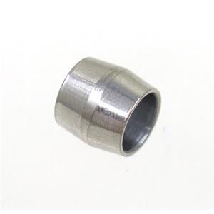 stainless steel beads separator, approx 8x8mm, 6mm hole [SSB0140]