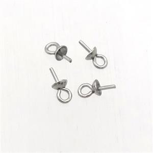 stainless steel earrings bail, approx 3-5mm [SSB0225]