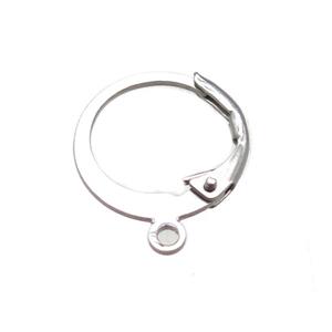 stainless steel Hoop Earrings, approx 12mm dia [SSB0340]
