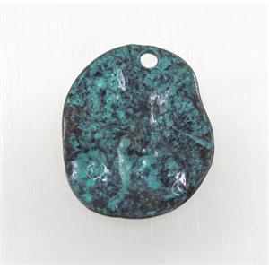 tibetan silver pendants, non-nickel, approx 23x28mm [YC47257C]