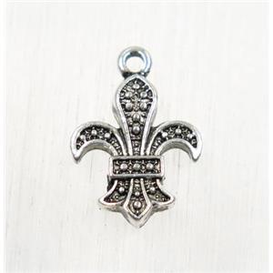 tibetan silver pendants, non-nickel, approx 12x14.5mm [YC67064]
