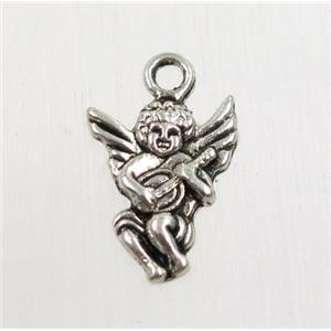 tibetan silver pendant, non-nickel, approx 11x15mm [ZN1134]