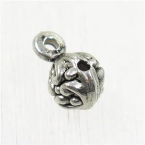 tibetan silver hanger, non-nickel, approx 7mm [ZN199]