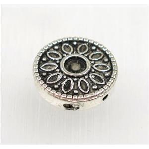 tibetan silver zinc beads, non-nickel, approx 15mm [ZN20579]