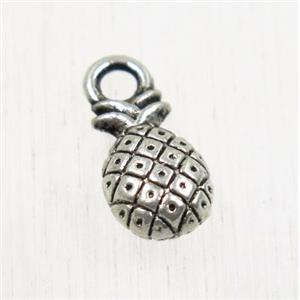 tibetan silver pineapple pendant, non-nickel, approx 7x14mm [ZN40442]