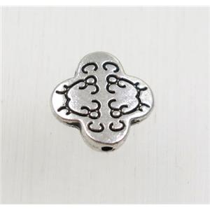 tibetan silver zinc beads, non-nickel, approx 11mm [ZN47216]