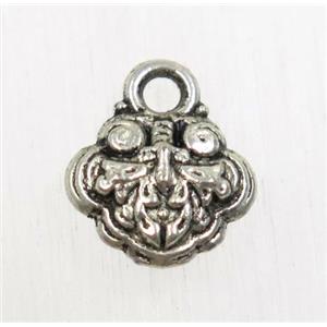 tibetan silver pendants, non-nickel, approx 8x10mm [ZN47870]