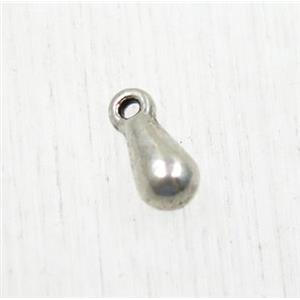tibetan silver pendants, non-nickel, approx 3x7mm [ZN916]