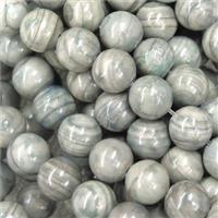 round grey line Jasper beads, approx 6mm dia [GB10774-6MM]