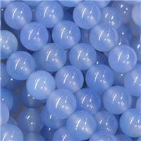 round blue Chalcedony beads, approx 10mm dia [GB11022-10MM]