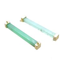 green Australian Chrysoprase stick pendant with 2loops, approx 3.5x3.5mm, 35mm [GM13781]